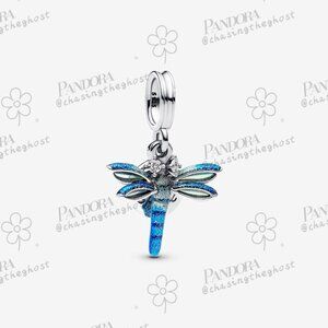 Pandora Dragonfly Double Dangle Charm